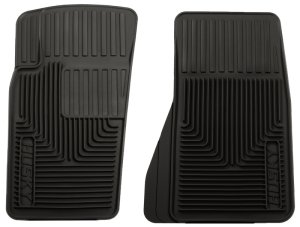 Jeep Liberty Floor Mats - Front - Husky Liners - Heavy Duty - Black - `02-`07